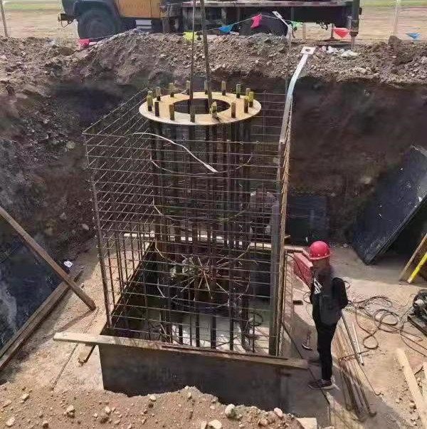 高杆灯安装,高杆灯基础